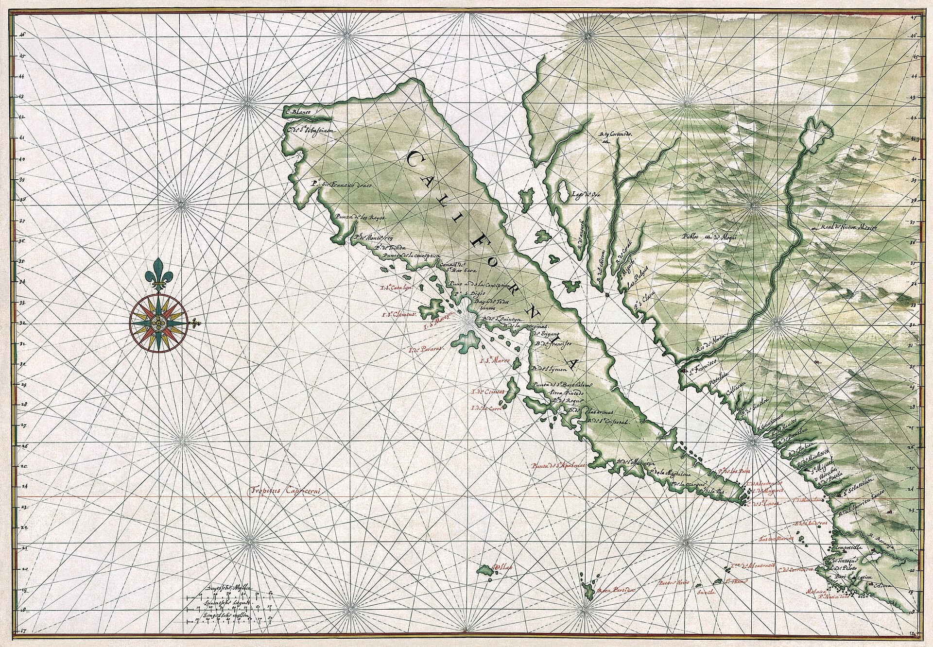The Island of California: A Famous Mapping Mistake (A2)