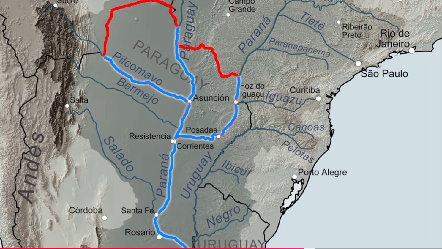 Paraguay is Landlocked but it’s also kind of not (A2)
